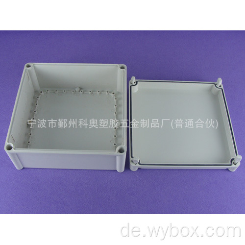 Elektrisches Gehäuse wetterfeste Box kundenspezifisches Kunststoffgehäuse wasserdichte Gehäusebox für elektronische PWE510 mit 280 * 280 * 130 mm